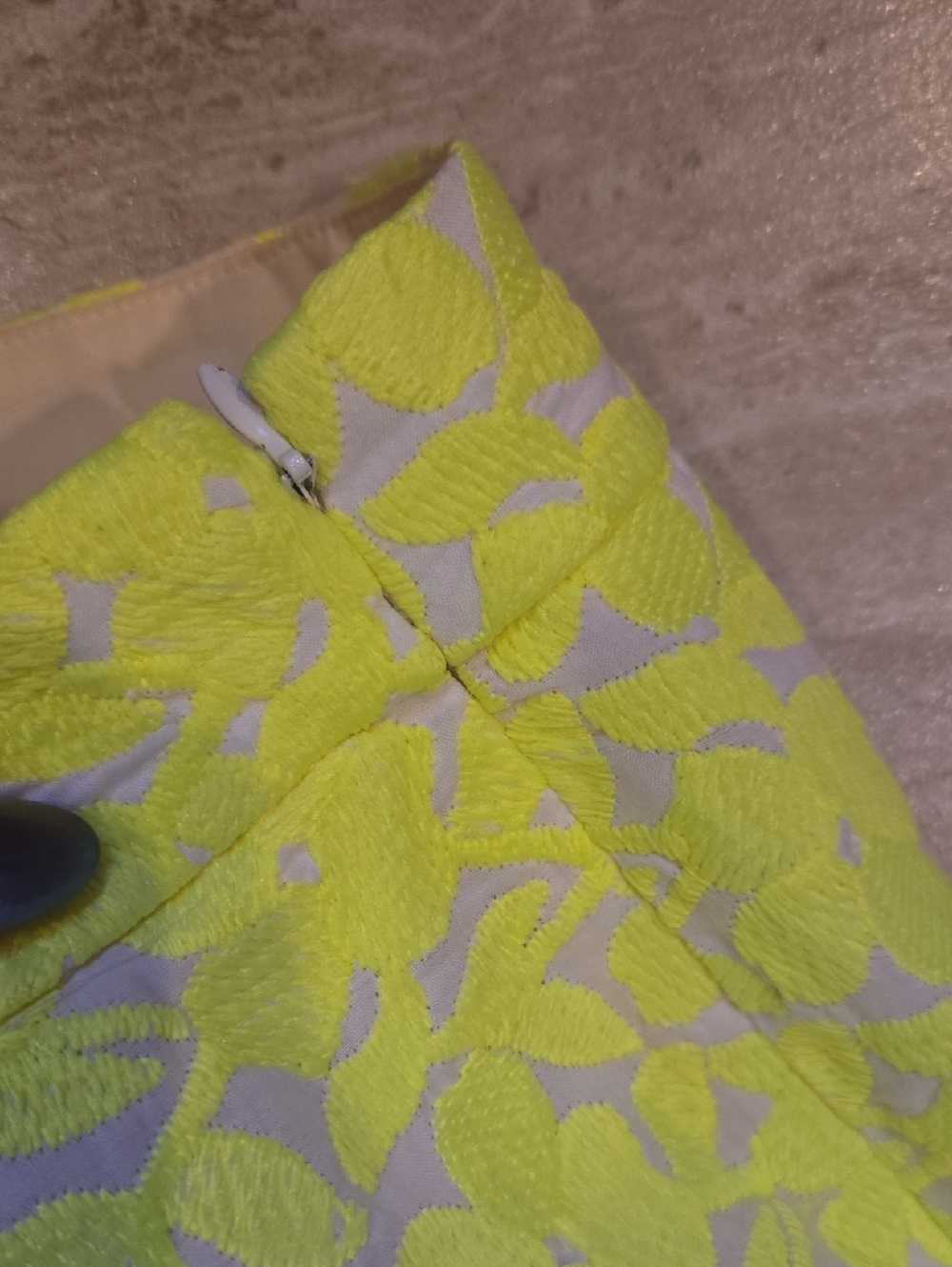 J. Crew Bright Yellow Floral Print Shorts - Picture 4 of 7